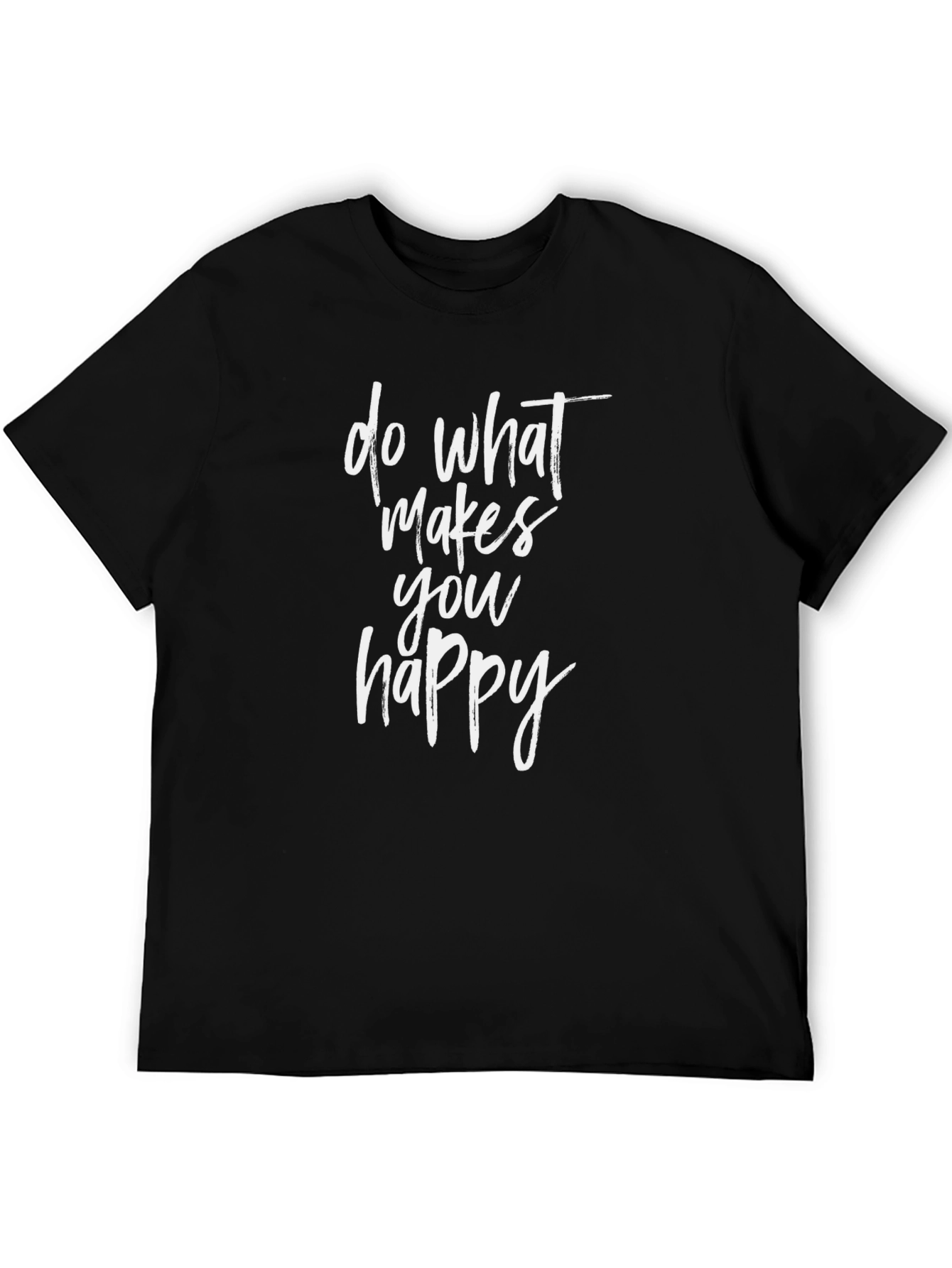 Inspirational Graphic Tee - Do What Makes You Happy