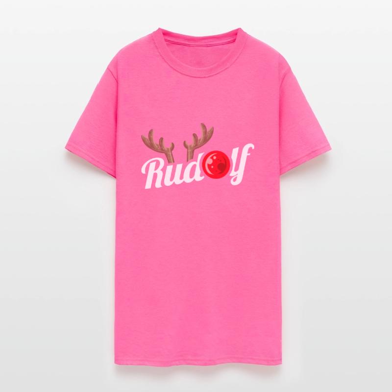 Rudolph The Reindeer Antlers Red Nose Christmas