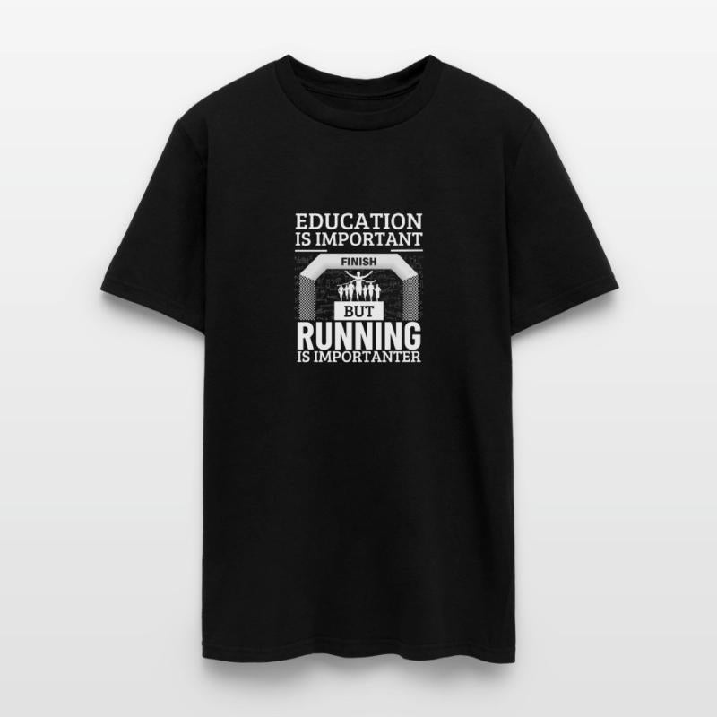 Runner Education Is Important Funny Marathon