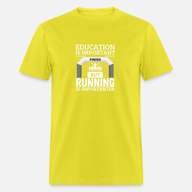 Runner Education Is Important Funny Marathon