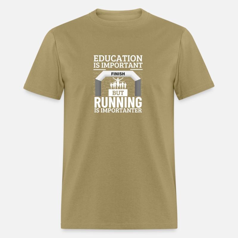 Runner Education Is Important Funny Marathon