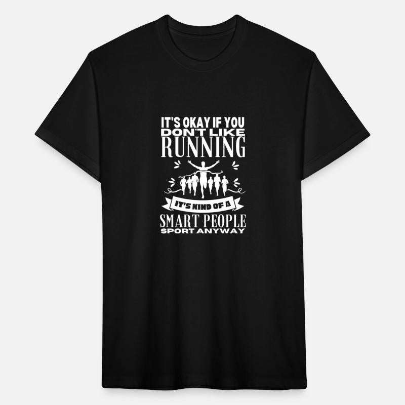 Running Is For Smart People Funny Marathon
