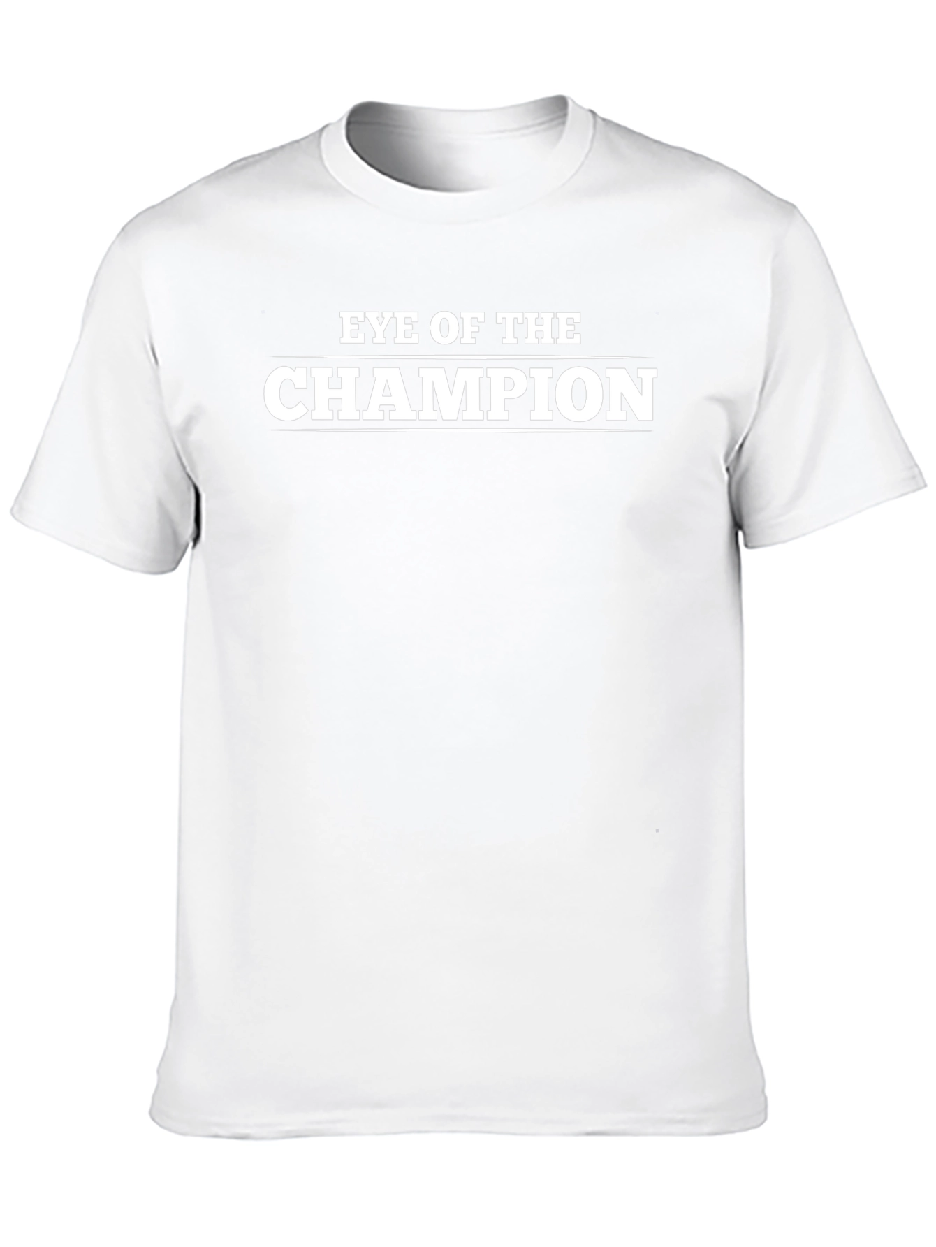 Eye of The Champion Black Graphic T-Shirt