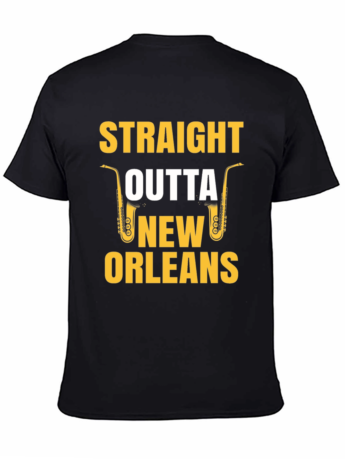 Straight Outta New Orleans Saxophone T-Shirt