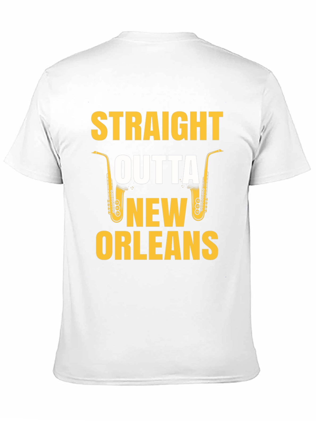 Straight Outta New Orleans Saxophone T-Shirt