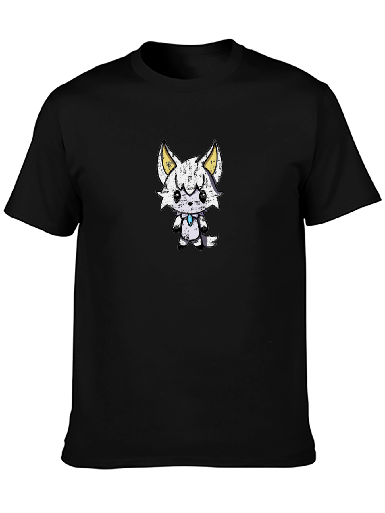 Cute Cartoon Fox Graphic T-Shirt