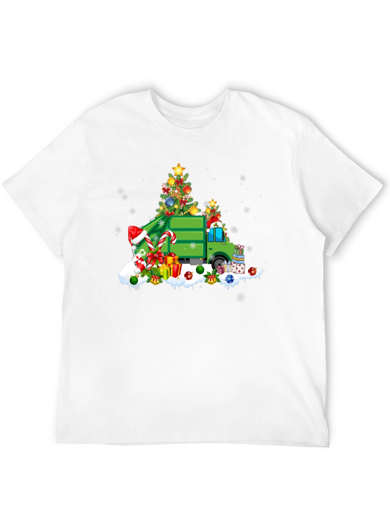 Christmas Garbage Truck T-Shirt