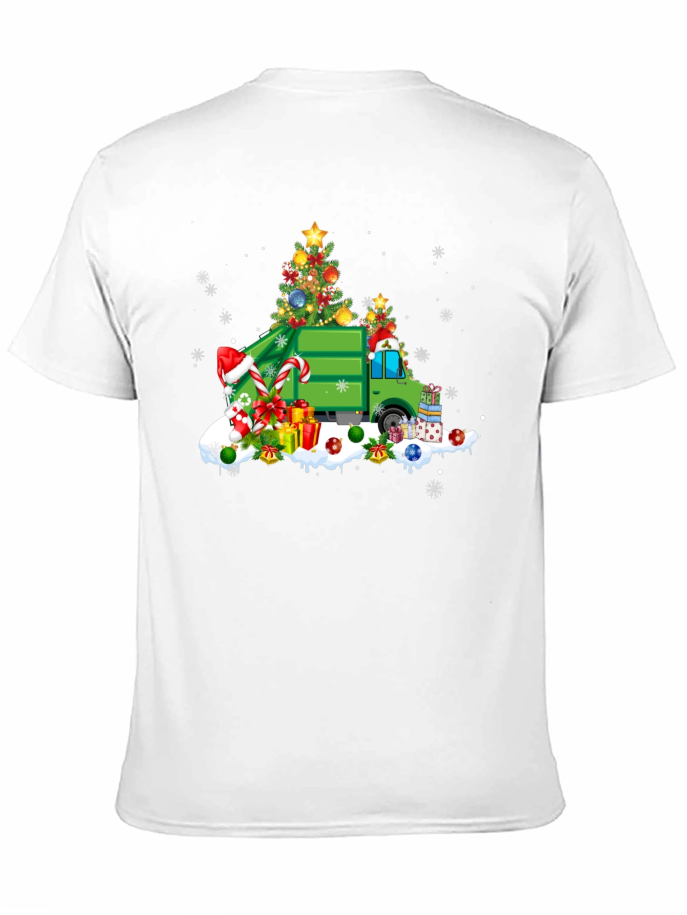 Christmas Garbage Truck T-Shirt