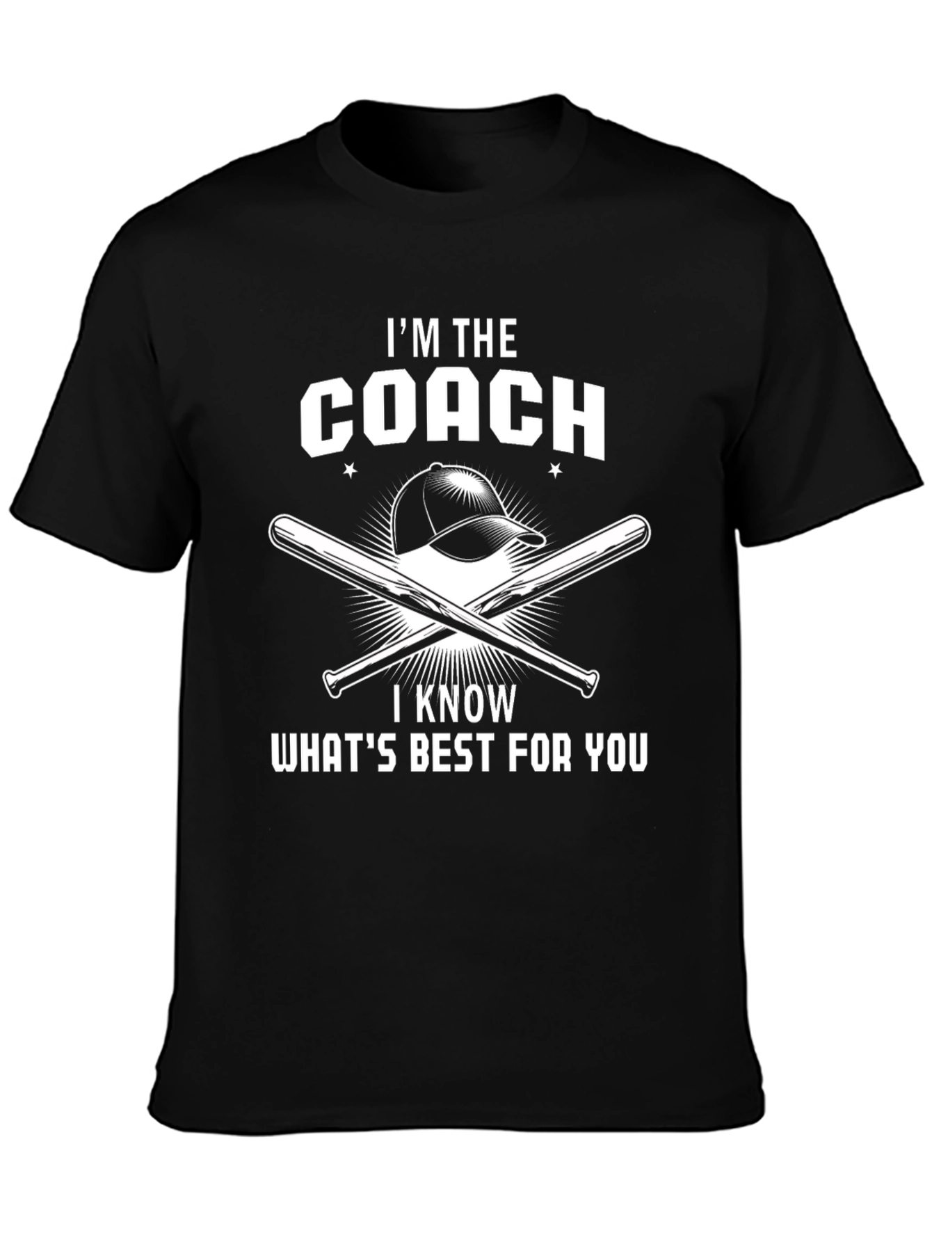 Im The Coach T-Shirt Baseball Bats