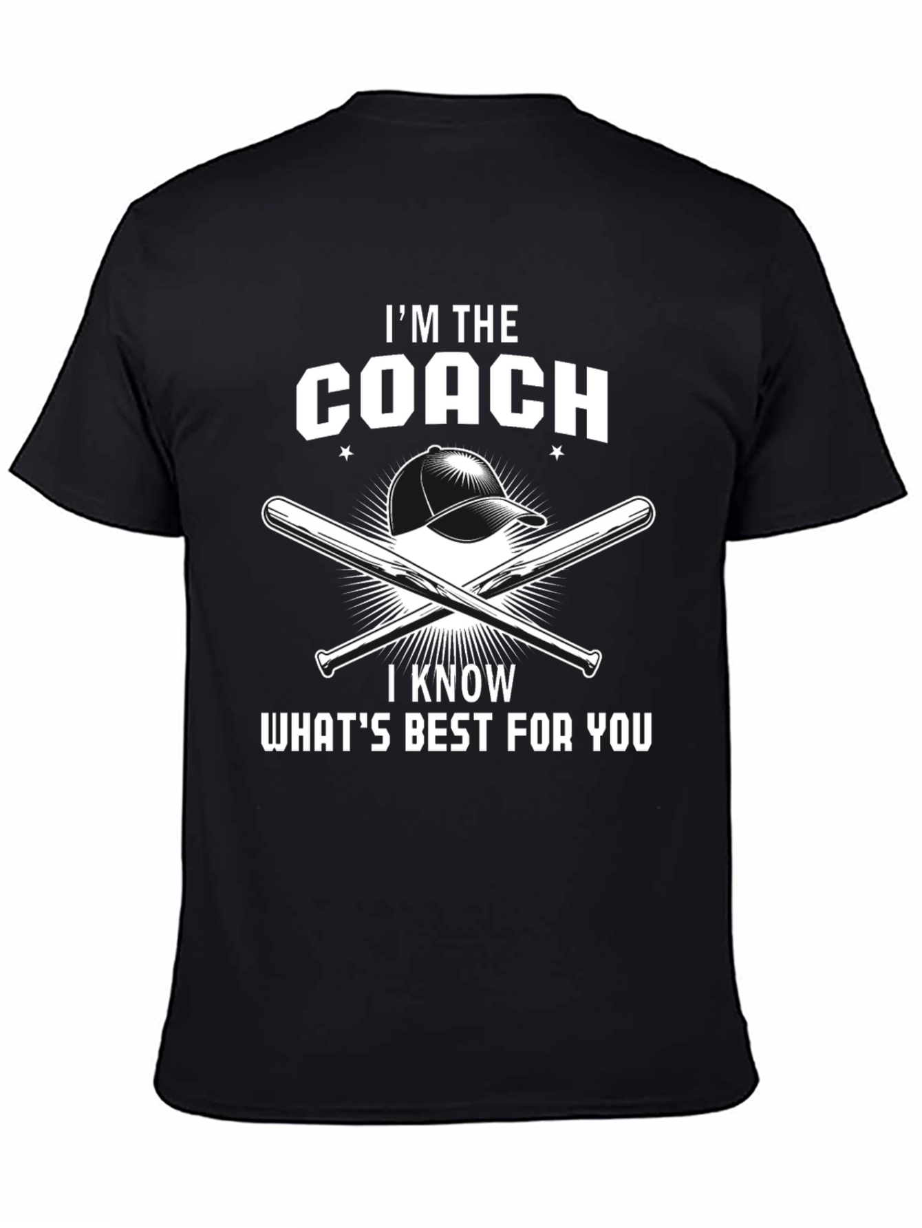 Im The Coach T-Shirt Baseball Bats