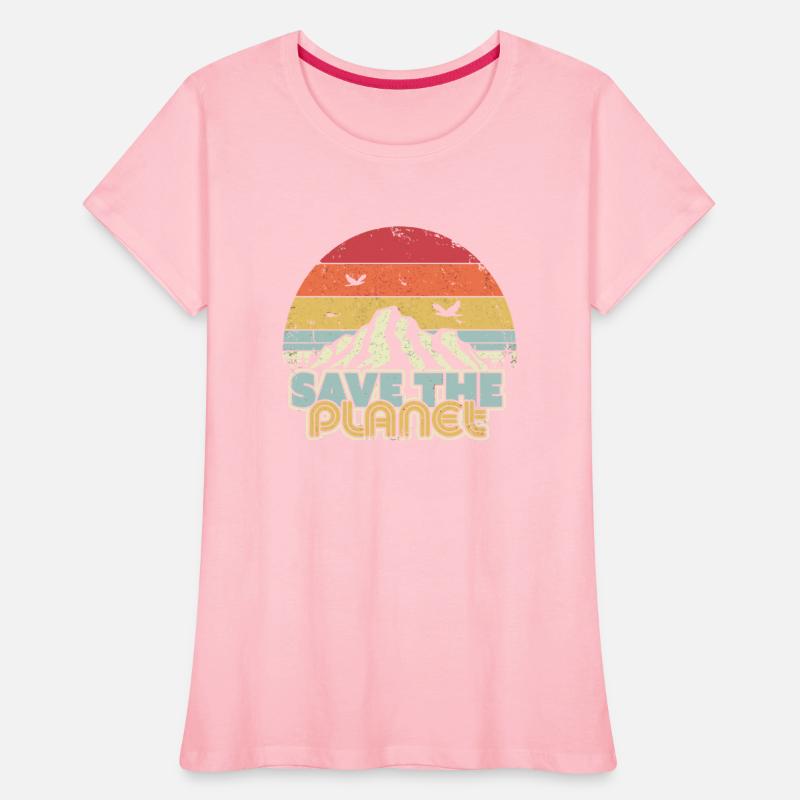 Save The Planet Retro Climate Change