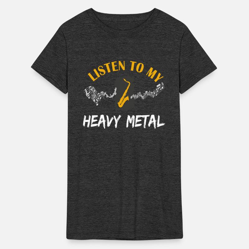 Saxophone Heavy Metal Player Gift