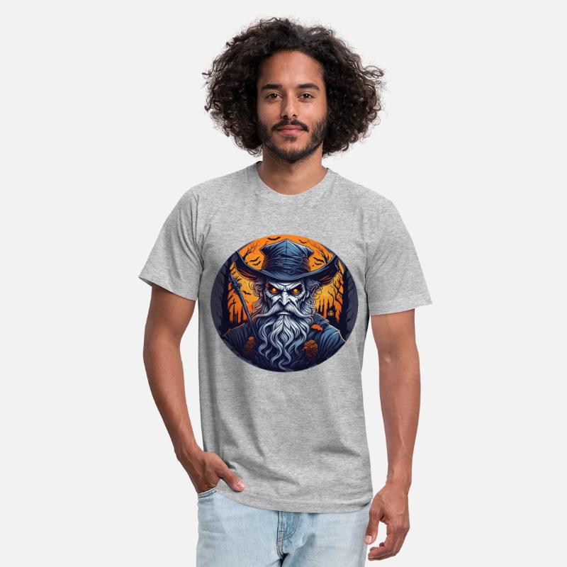 Scary Halloween Party Costume Warlock