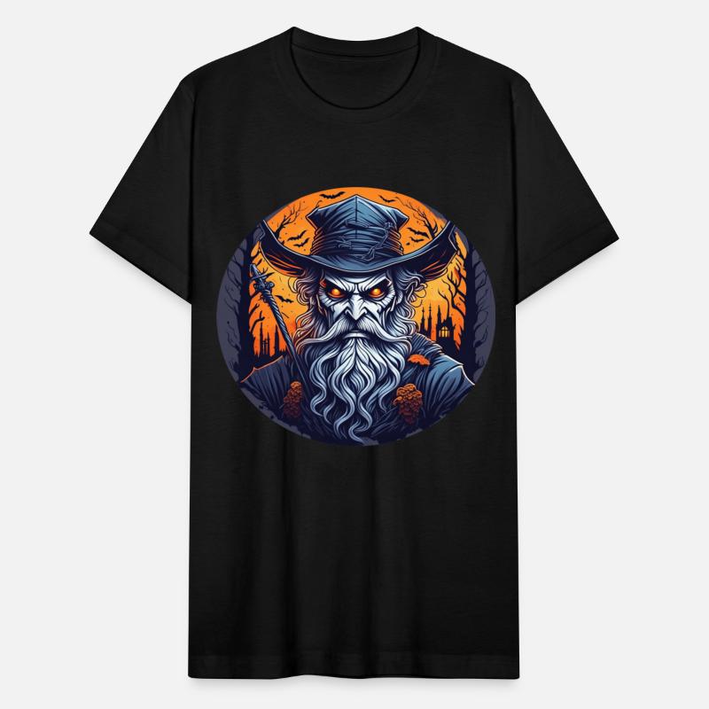 Scary Halloween Party Costume Warlock