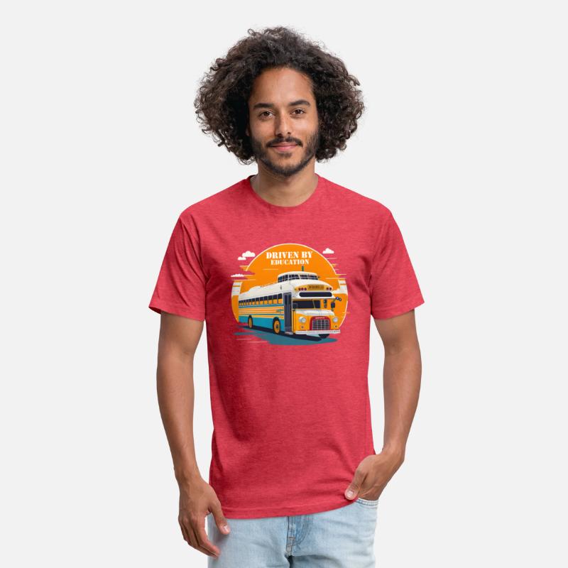 School bus T shirt design