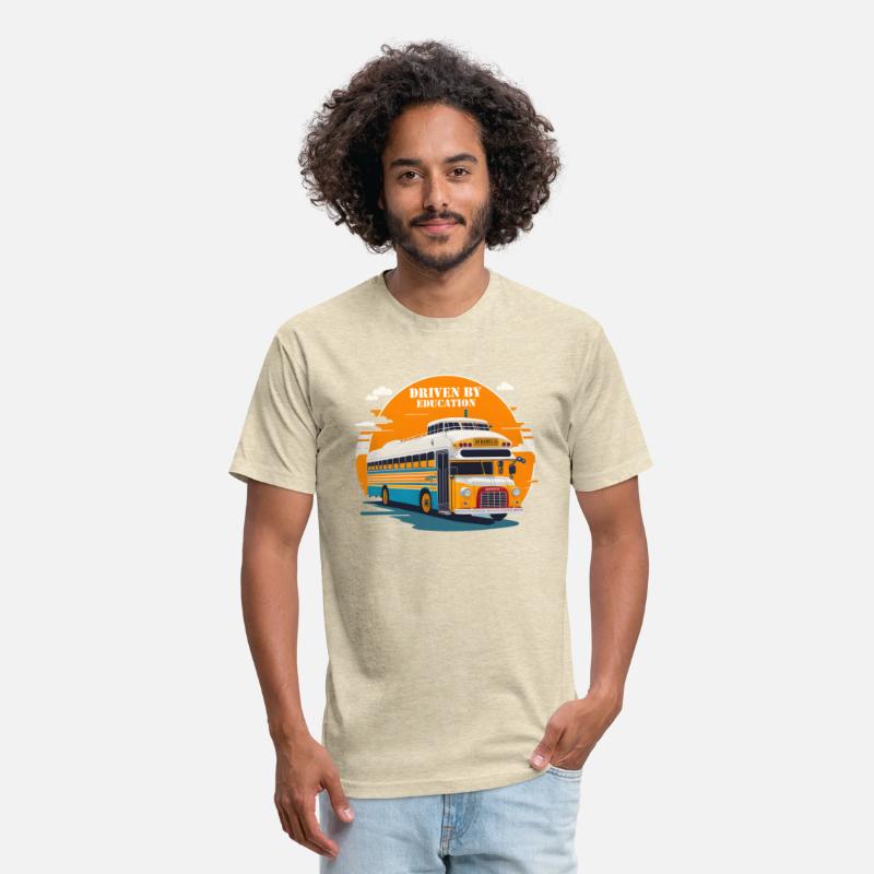 School bus T shirt design