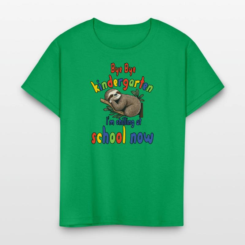 School kid, first grade, chill at school