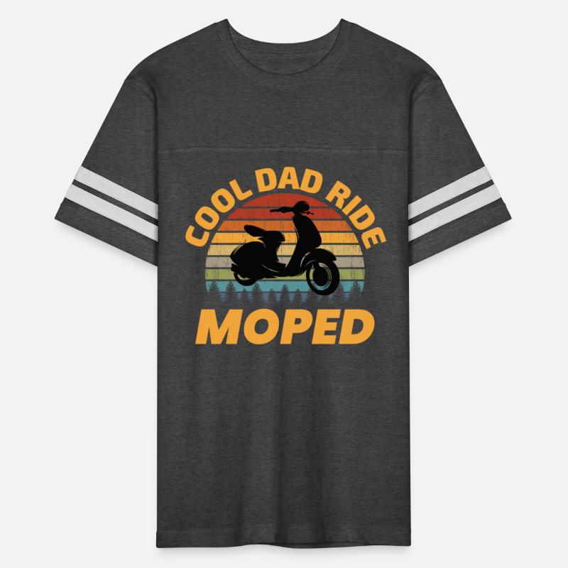 Scooter Rider Motorbike Moped Bike Dad Fathers day