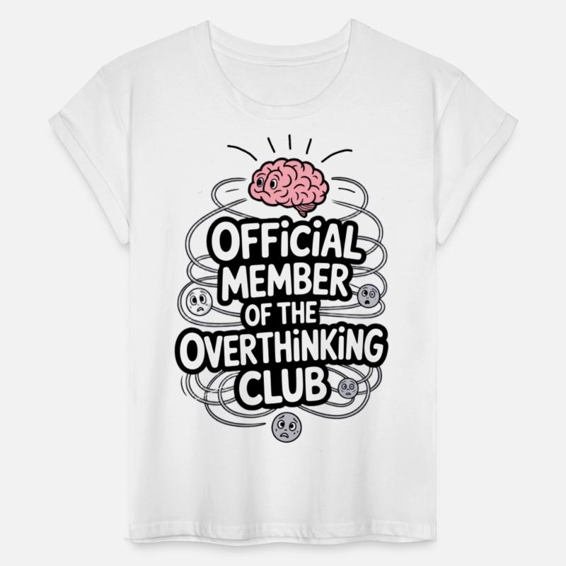 Scribble Brain – Funny Overthinking Doodle Design