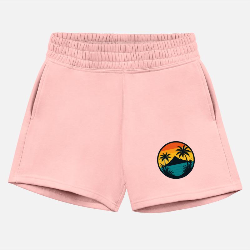 Seascape And Palm Trees