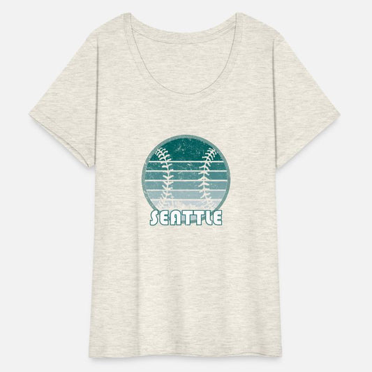 Seattle Baseball Sunset With City Skyline