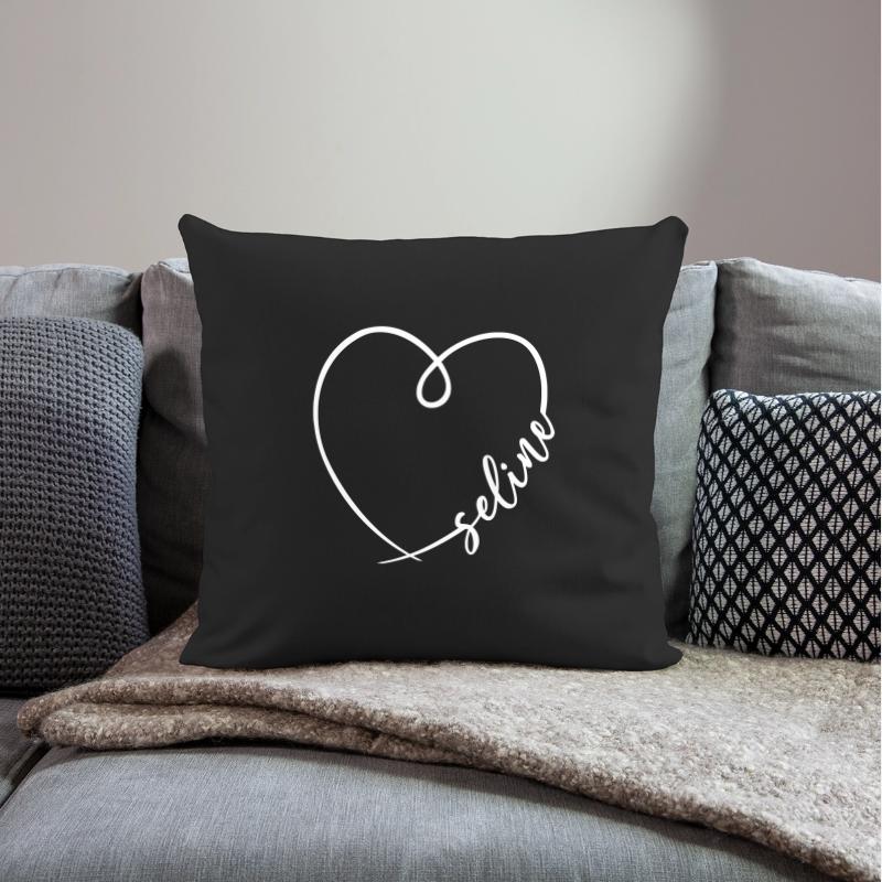 Seline Name Heart Calligraphy