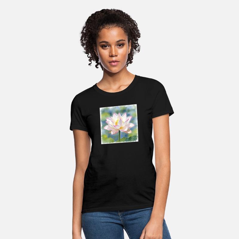 Serene Water Lily Floral Print