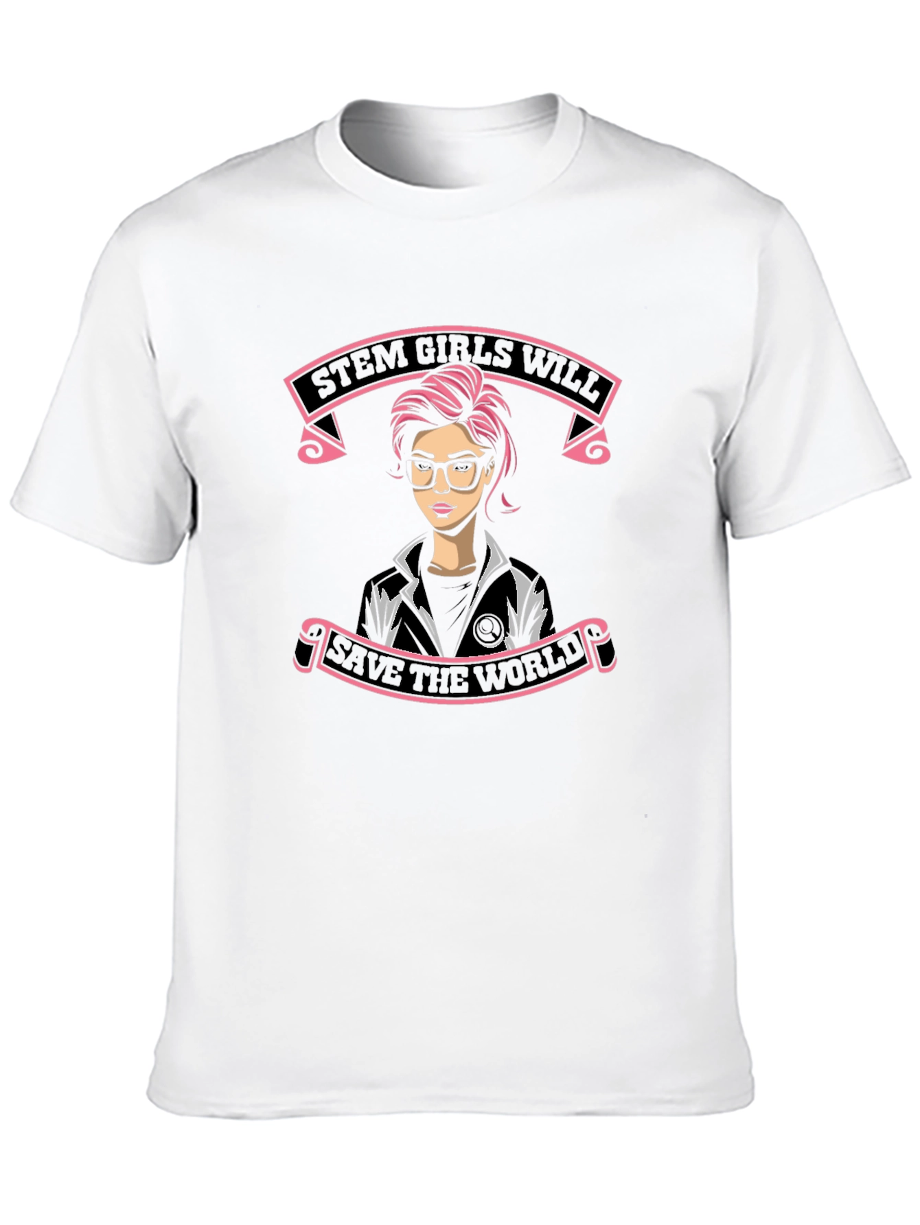 STEM Girls Will Save The World T-Shirt