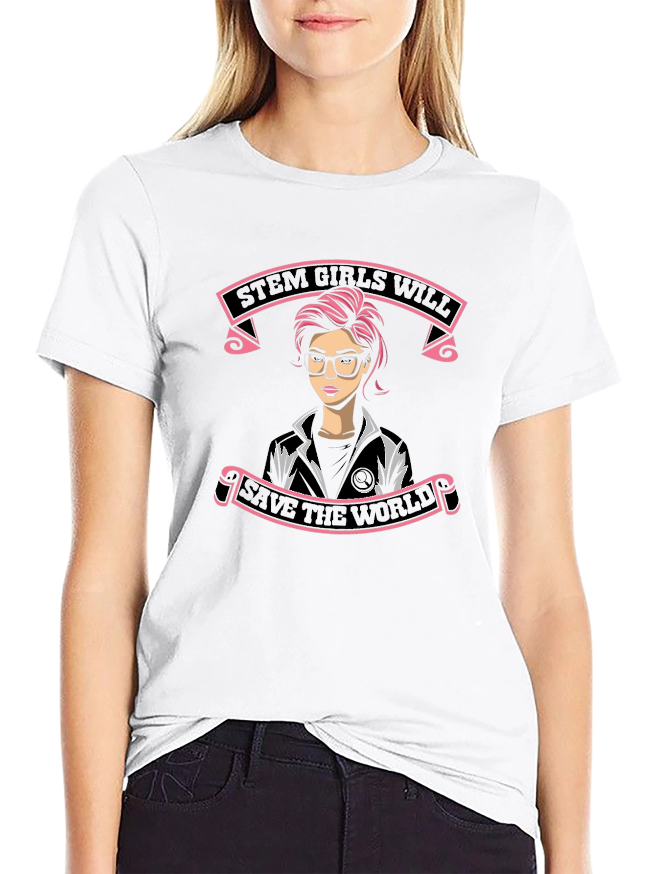 STEM Girls Will Save The World T-Shirt