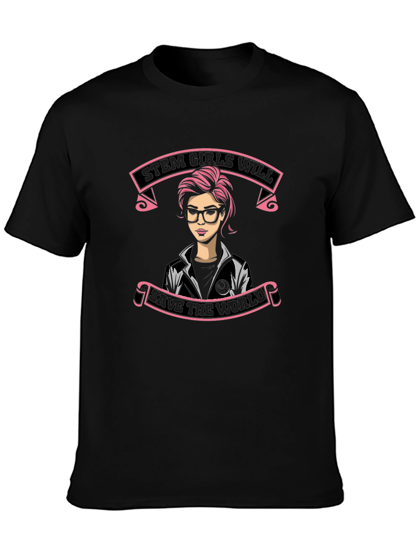 STEM Girls Will Save The World T-Shirt