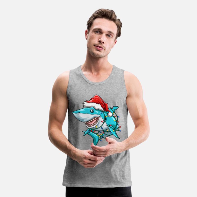 Shark Christmas Decorated Nicholas for a Men and