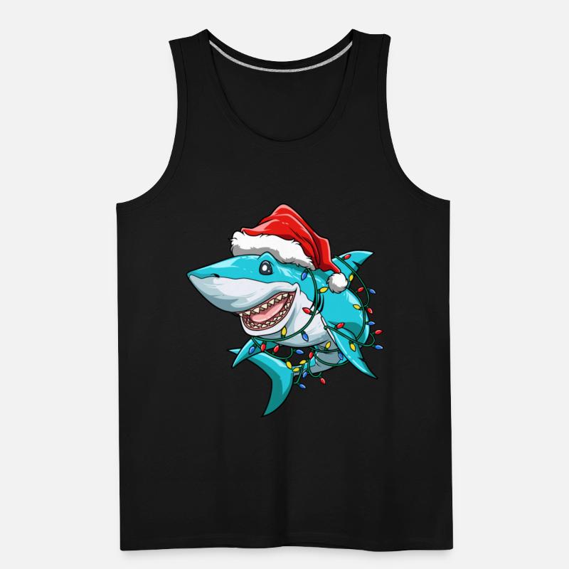 Shark Christmas Decorated Nicholas for a Men and