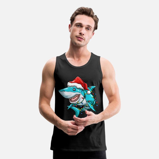Shark Christmas Decorated Nicholas for a Men and