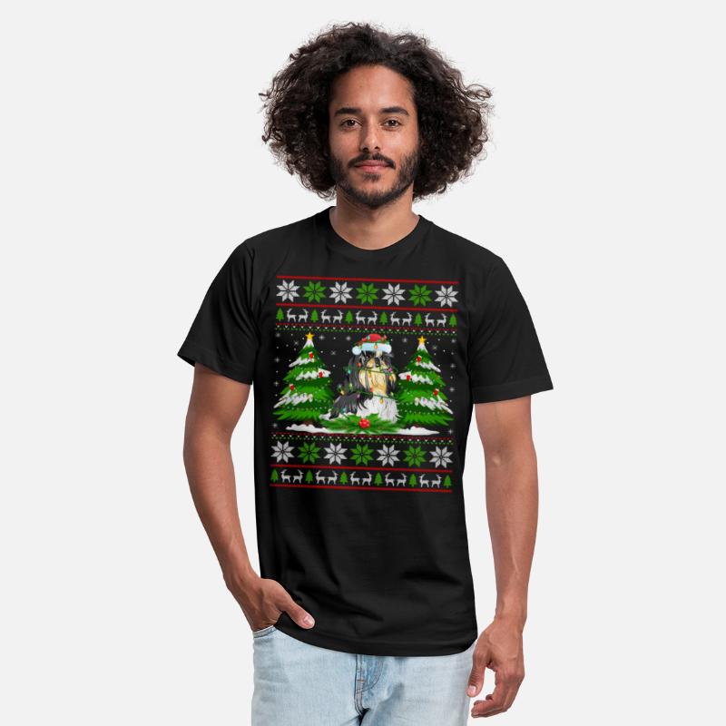Shih Tzu Dog Christmas Tree Lights