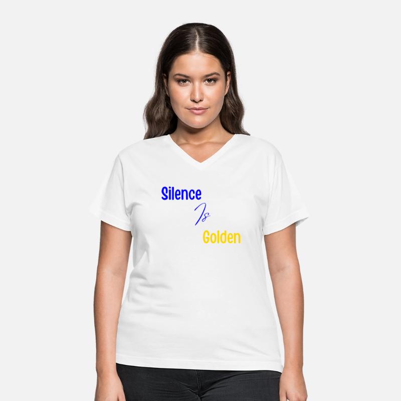 Silence Is Golden Blue