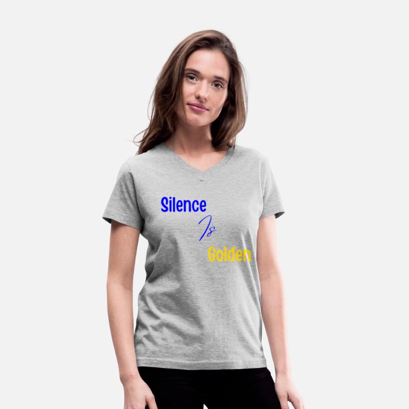 Silence Is Golden Blue