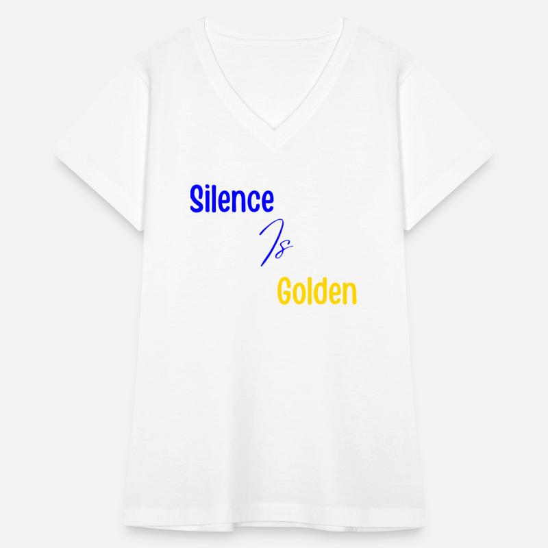 Silence Is Golden Blue