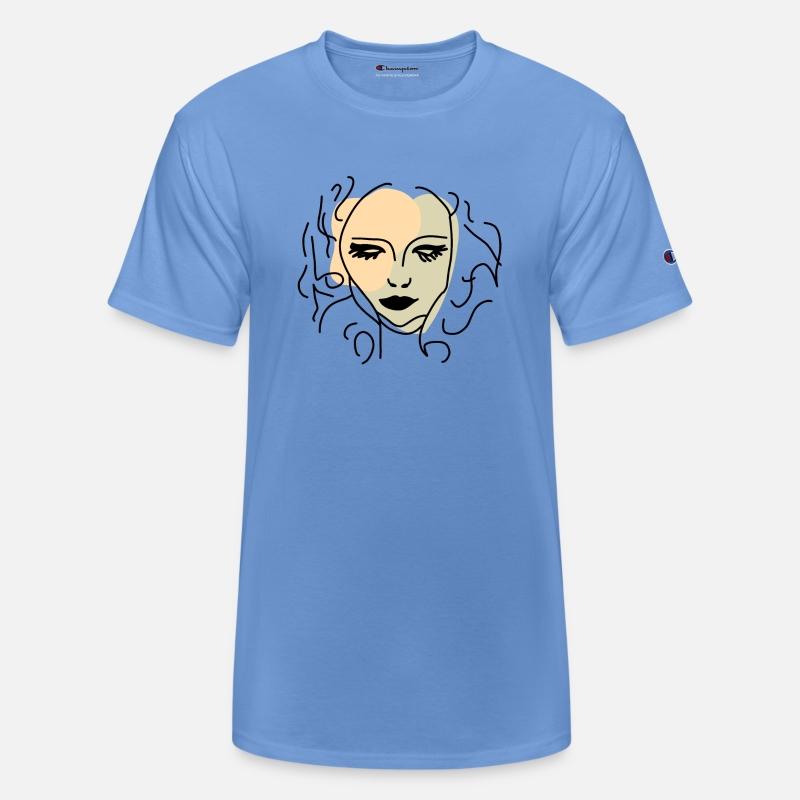 Silent Reflection Minimalist Face