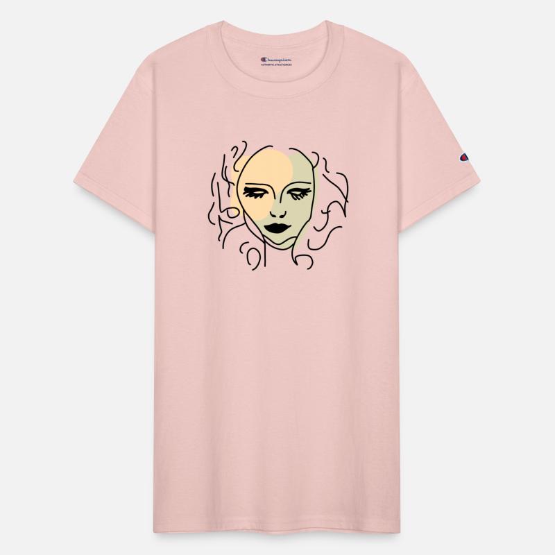 Silent Reflection Minimalist Face