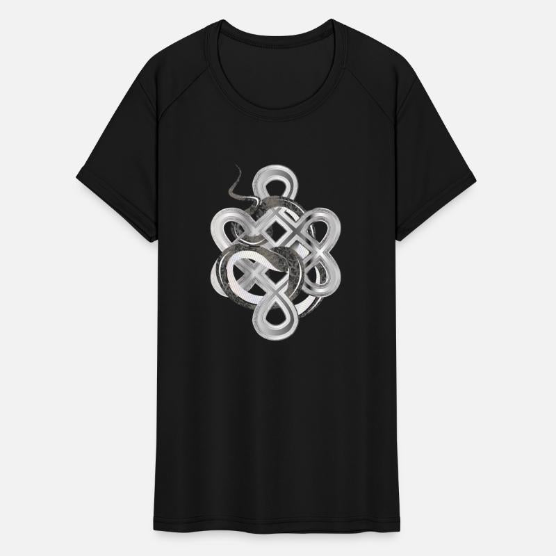 Silver Snake Knot – Mystical & Elegant