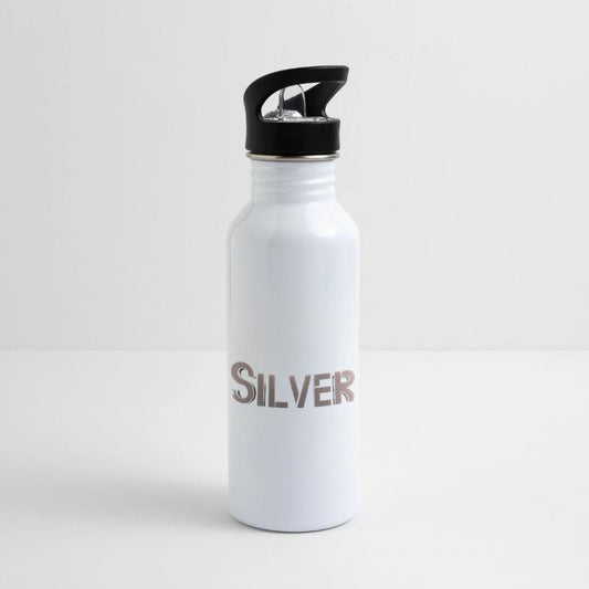 Silver Stylized Text