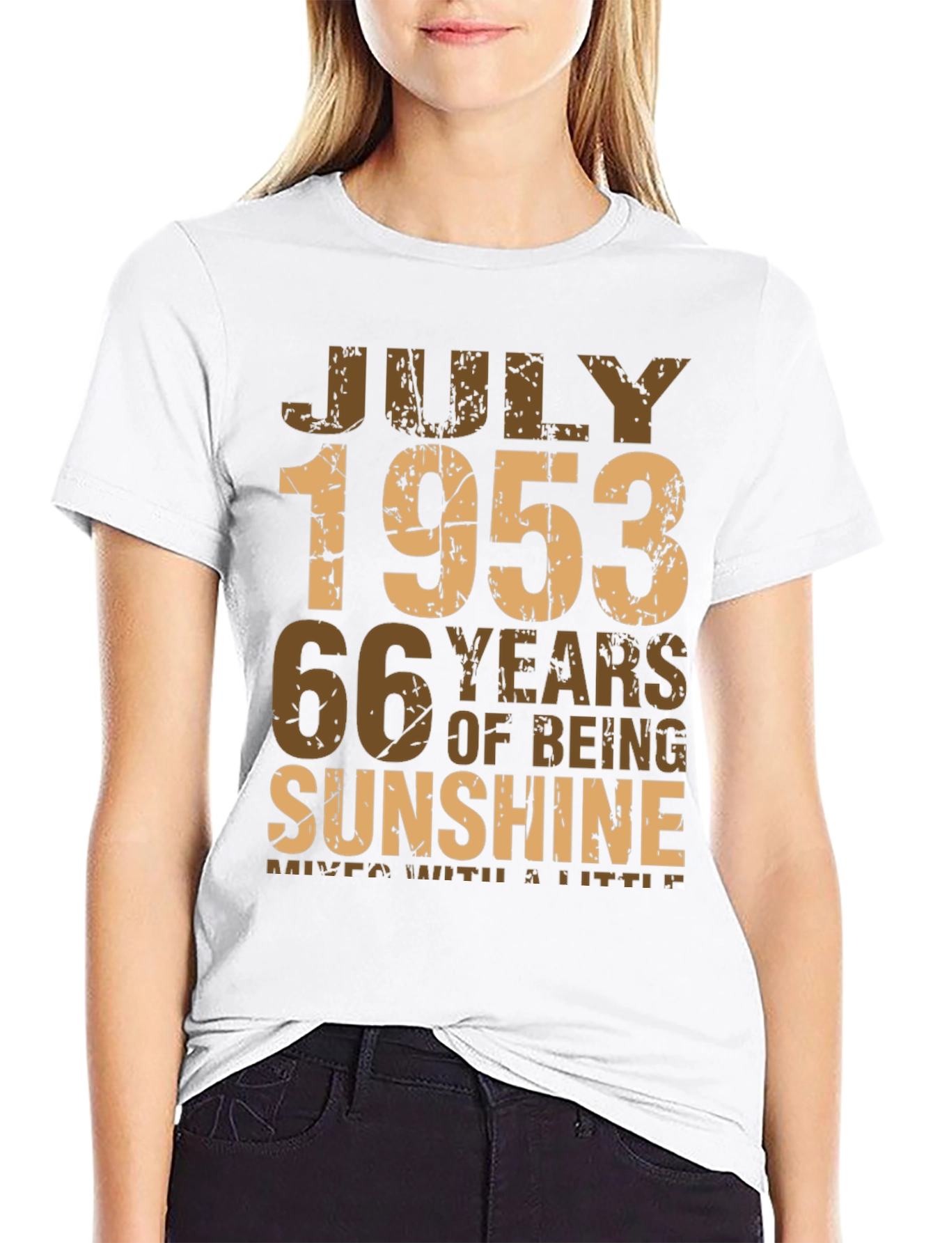 July 1953 T-Shirt - 66 Years of Sunshine