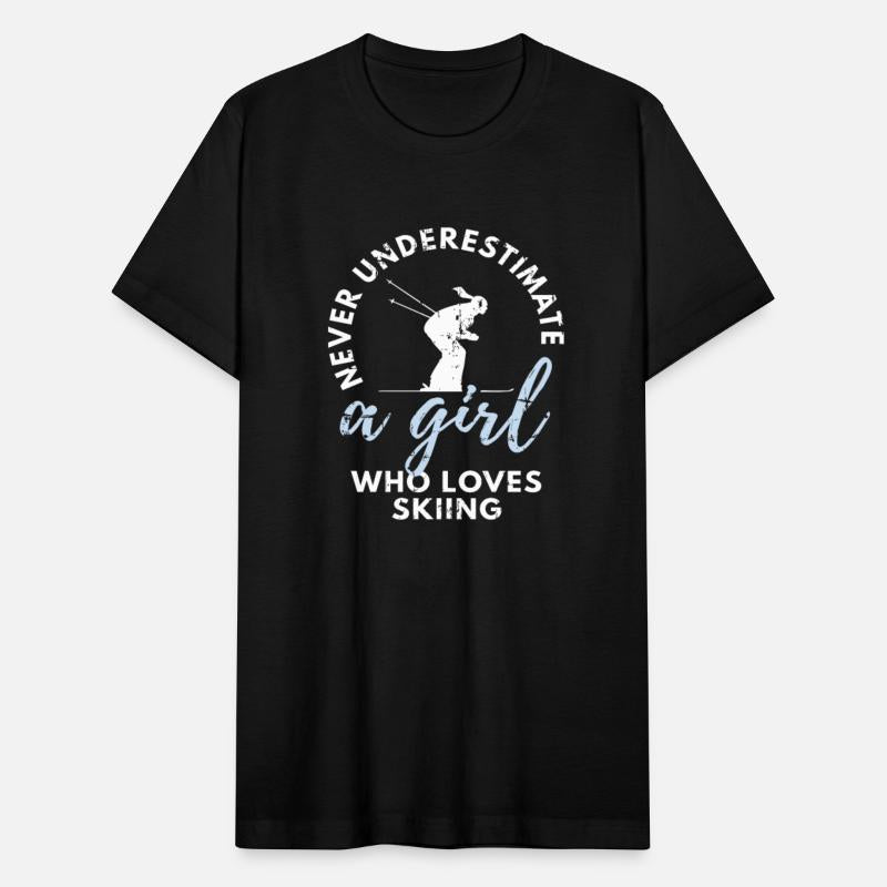 Ski Girl Skiing Skier Gift