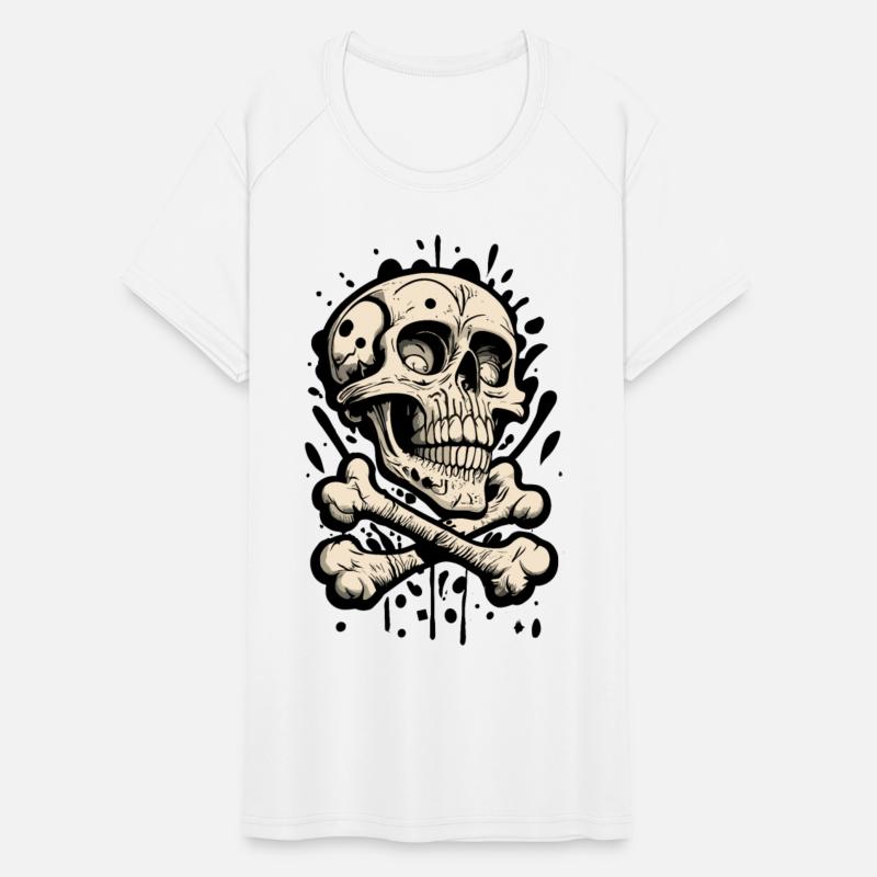 Skull And Bones Skeleton Art Cool Gift