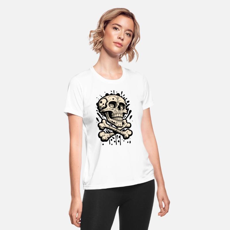 Skull And Bones Skeleton Art Cool Gift