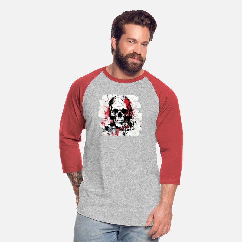 Skull Color Trash Polka Heavy Metal