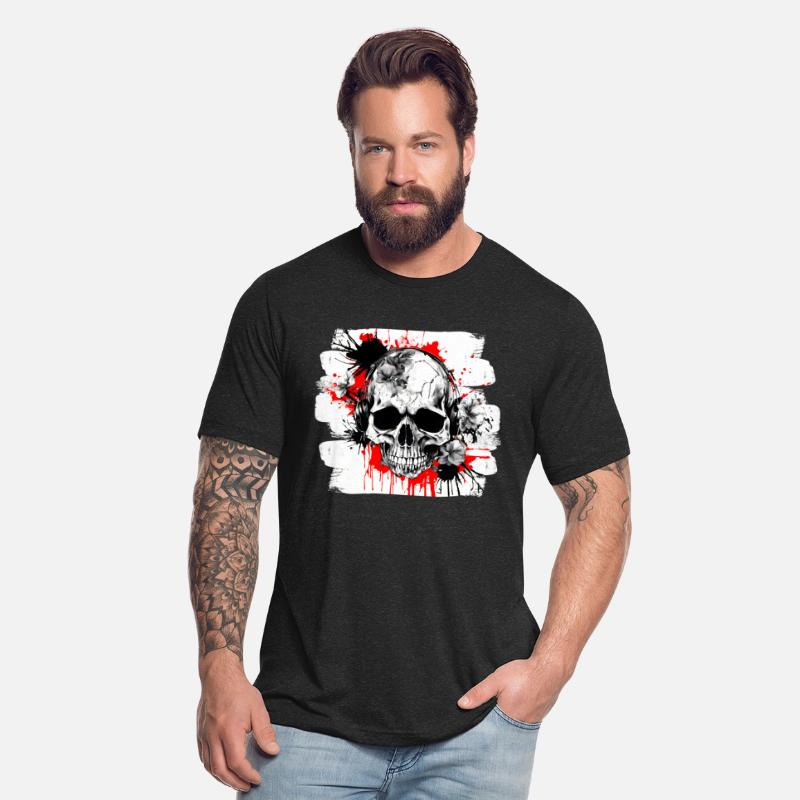 Skull Heavy Metal Trash Polka Demon