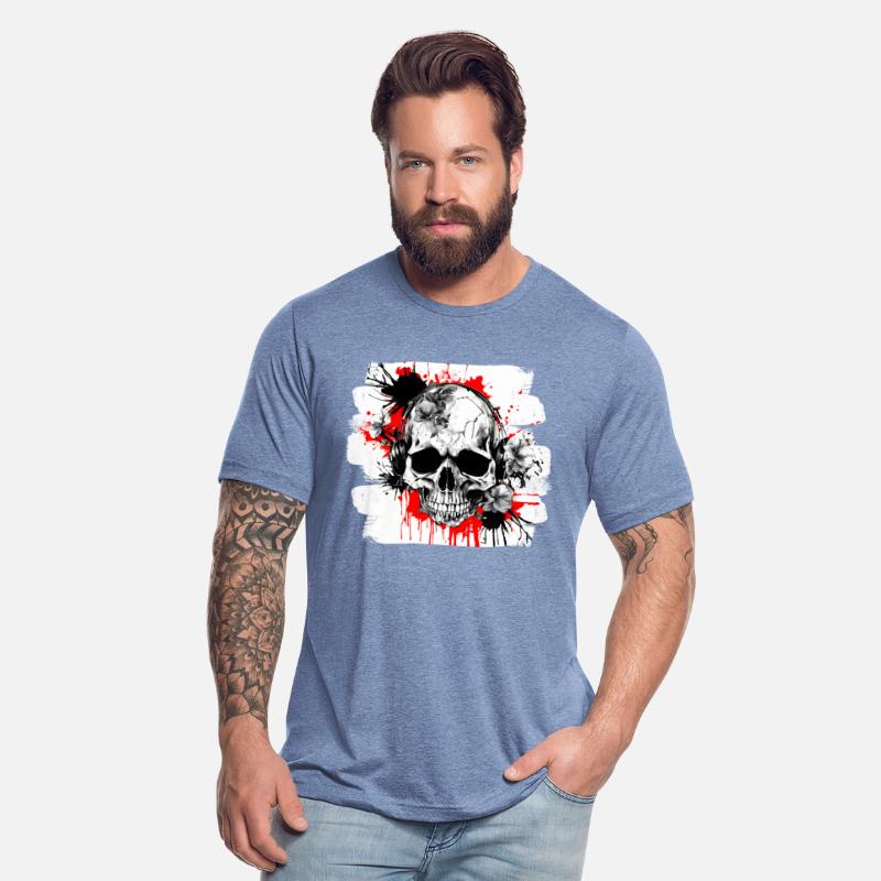 Skull Heavy Metal Trash Polka Demon