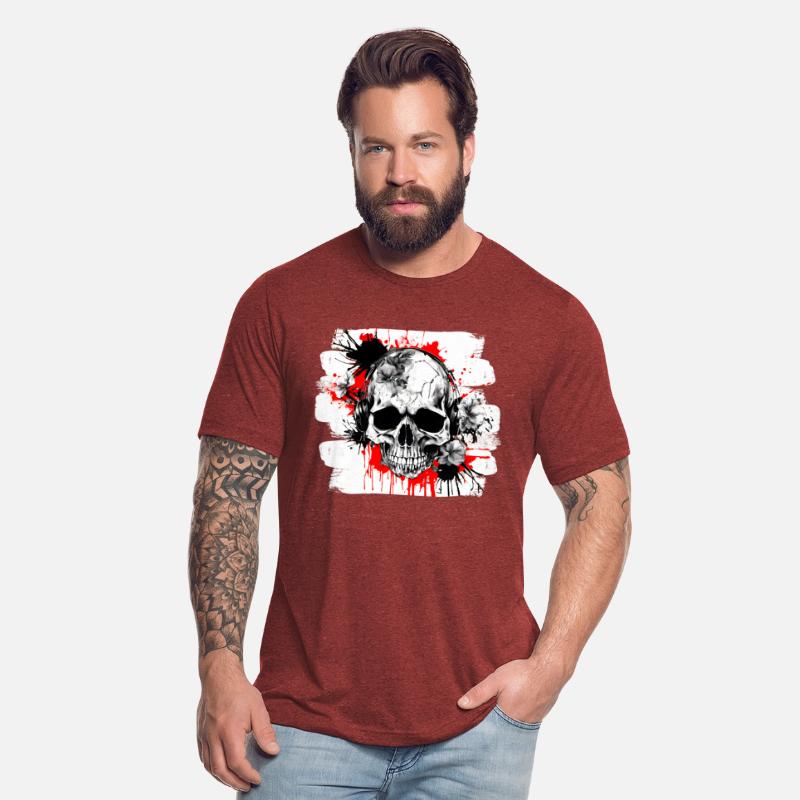 Skull Heavy Metal Trash Polka Demon