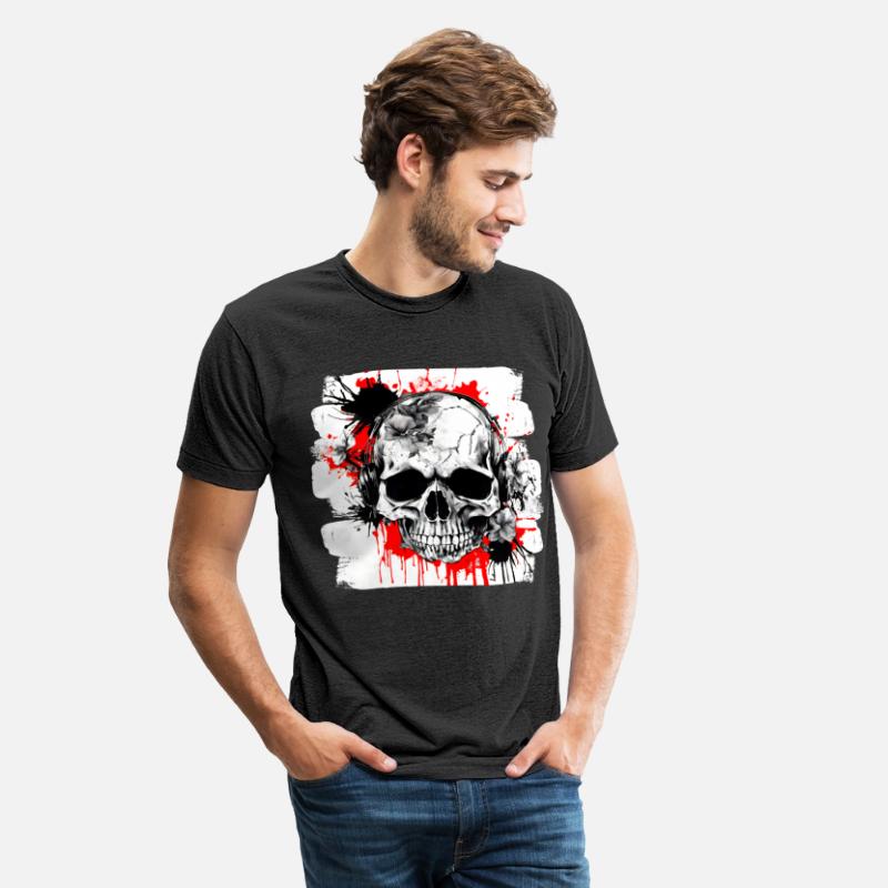 Skull Heavy Metal Trash Polka Demon